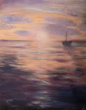 "Tranquil Sunset" Fine Art Giclee Print