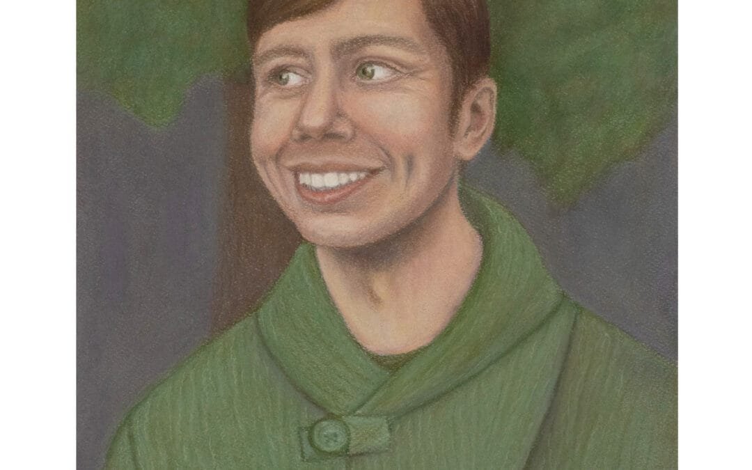 Andrew, My Husband: A Pastel portrait
