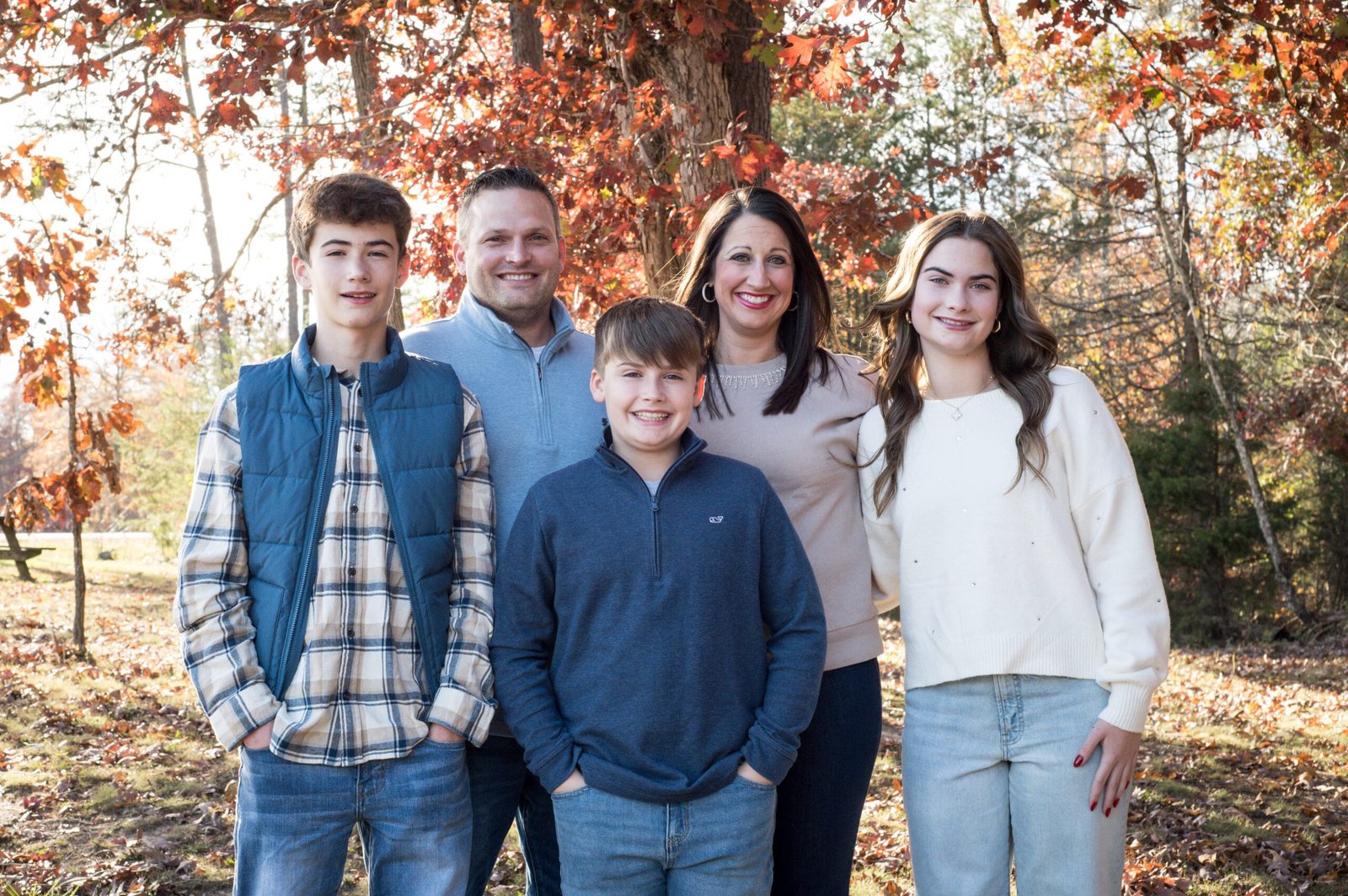 Color family portrait photography by Annie Dash Studios