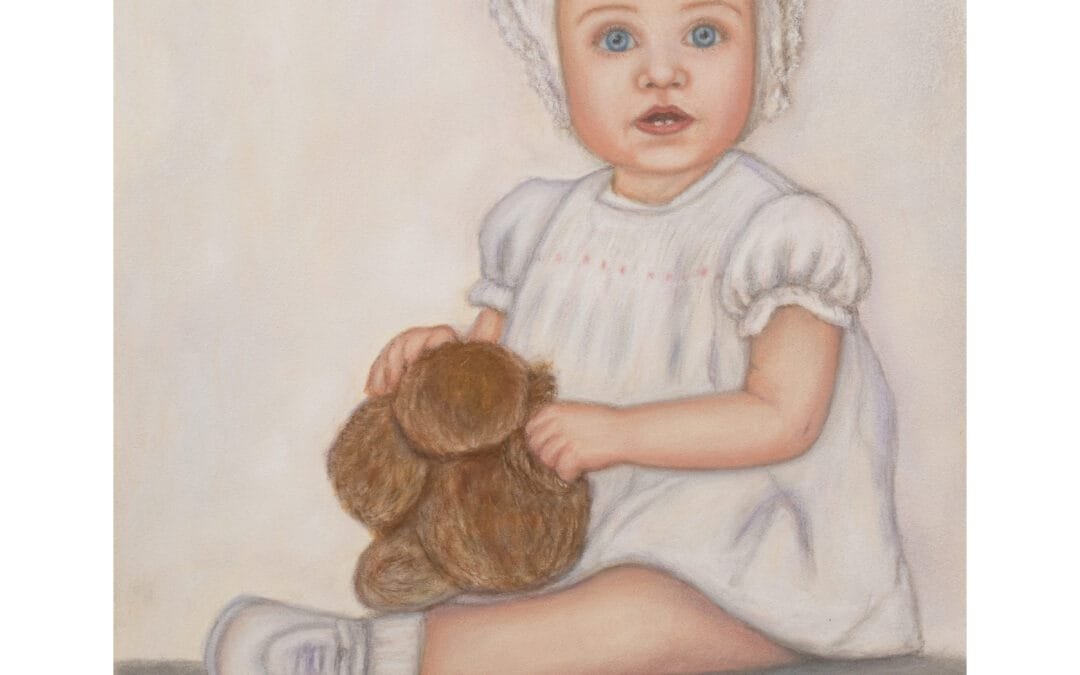 Baby Annie: A Pastel Portrait of Myself as a Baby